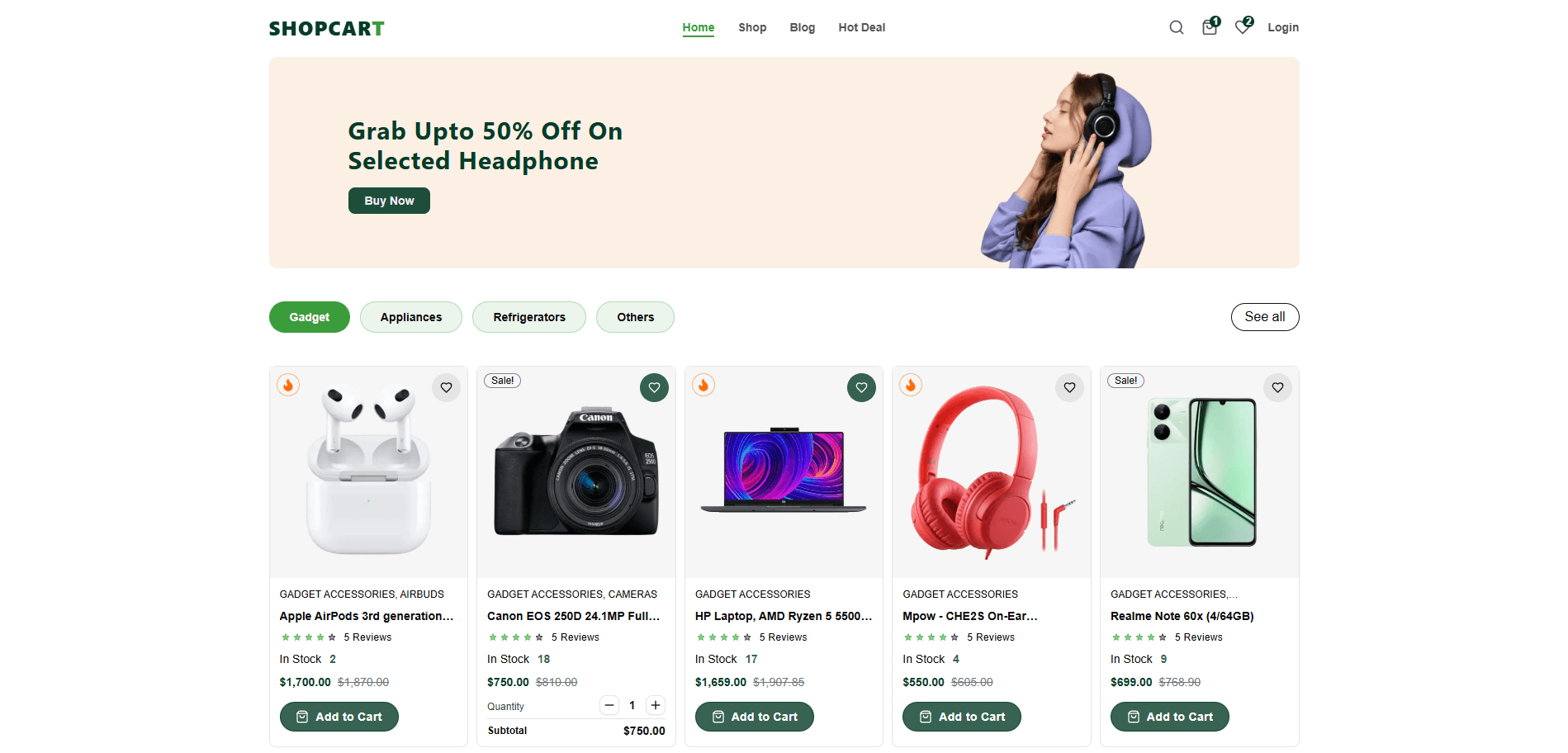 E-commerce CMS
